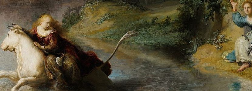 Rembrandt - Abduction de l'Europe