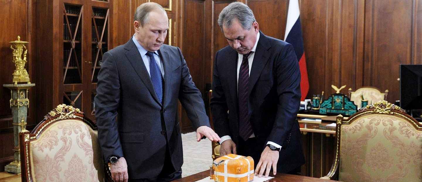 Putin and Russ. Defense Minister 