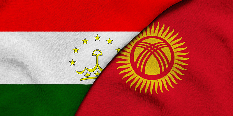 The border disputes between Tajikistan and Kyrgyzstan