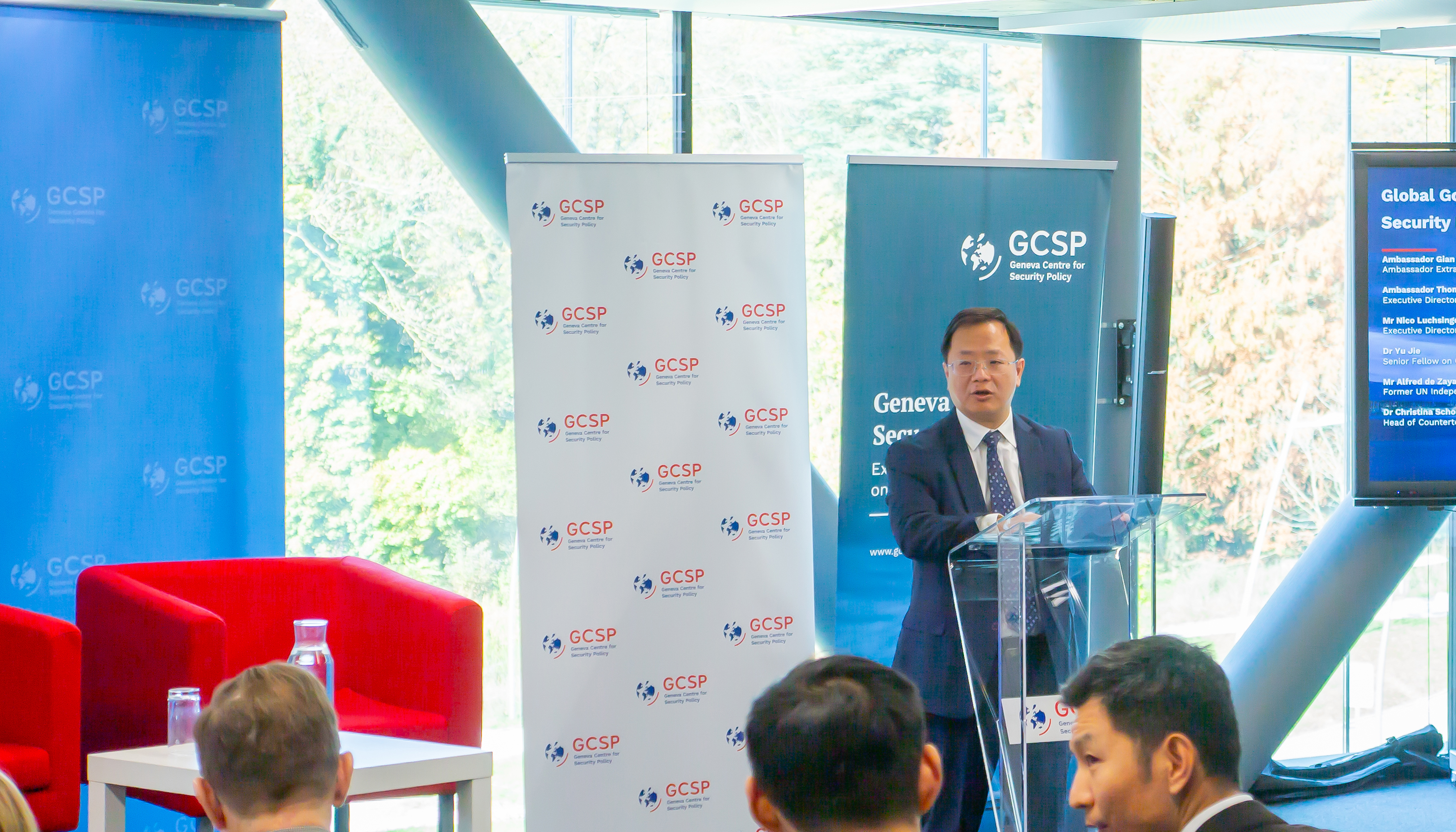 GCSP News | Ambassador Minjian Qian Attends Geneva Security Debate on ...