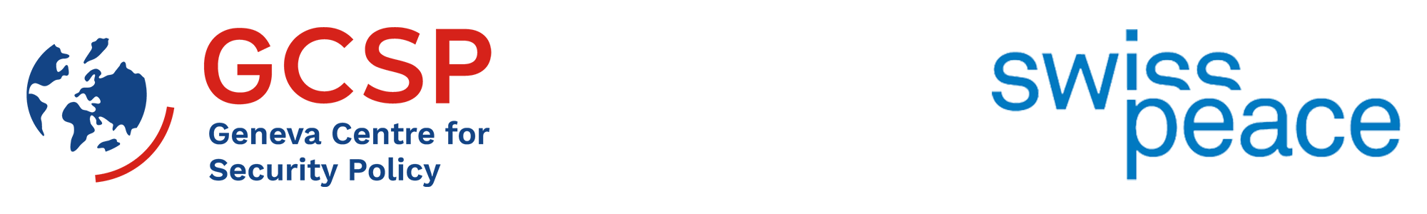 Logos GCSP Swisspeace