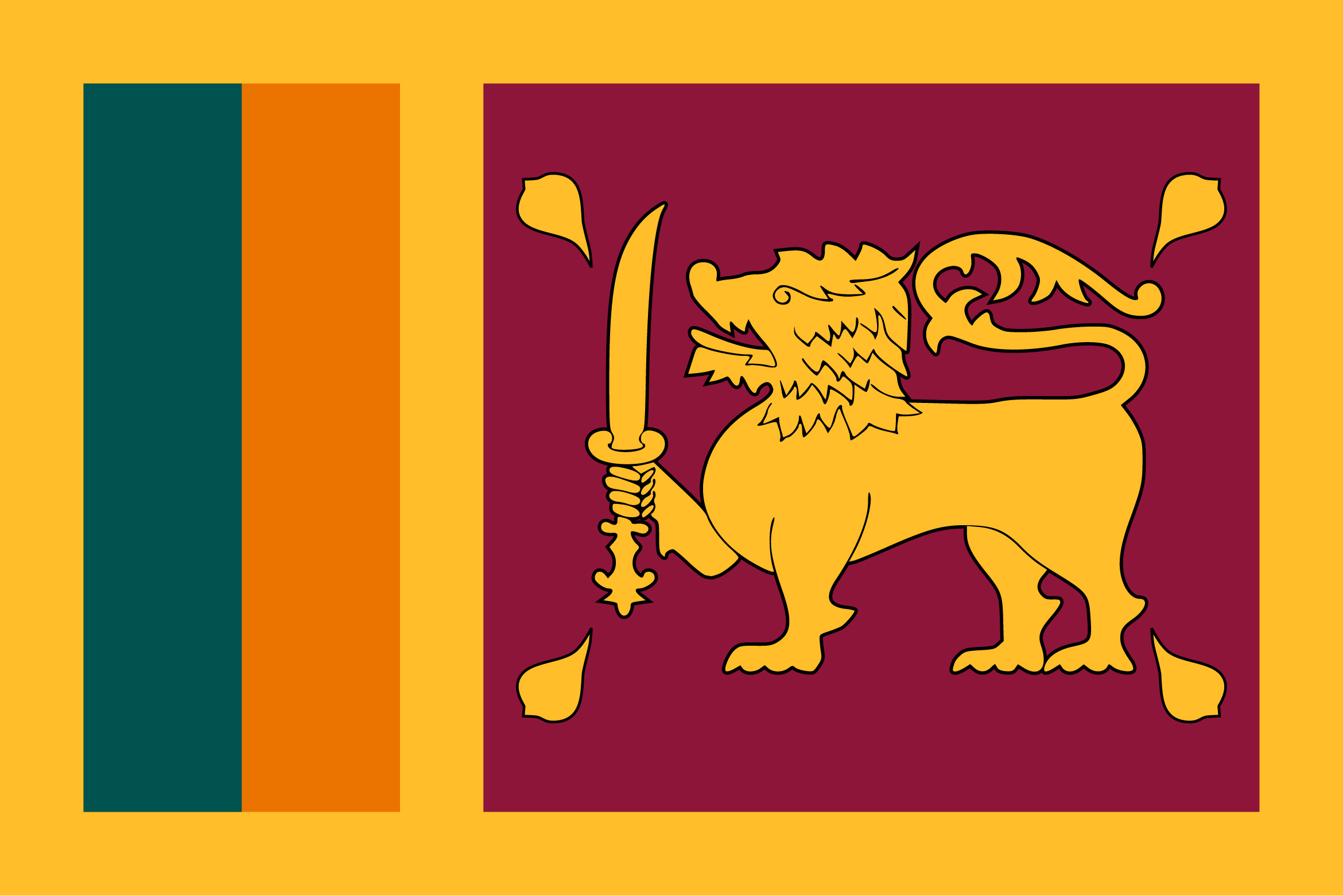 sri lanka flag