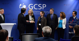 Ecopeace Middle East wins GCSP 2017 Prize for Innovation in global security