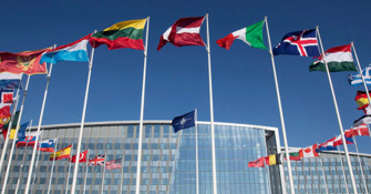 Tobias Vestner presents at NATO legal practitioners' workshop