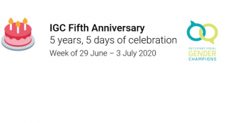 The International Gender Champions initiative celebrates its five-year anniversary