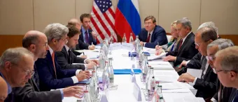 meeting of US and Russian officials