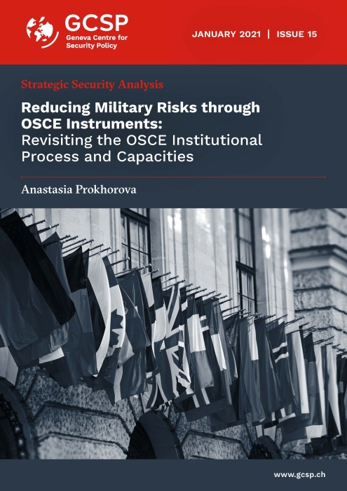 Reducing Military Risks through OSCE Instruments