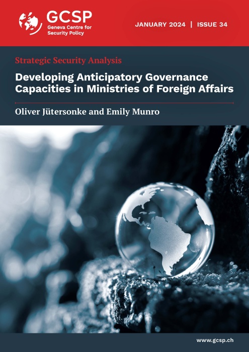 Developing Anticipatory Governance Capacities in Ministries of Foreign Affairs