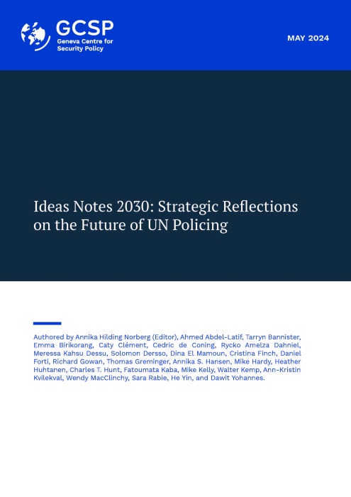 Ideas Notes 2030: Strategic Reflections on the Future of UN Policing