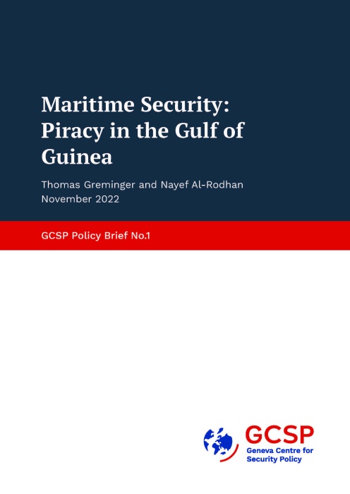 Maritime Security: Piracy in the Gulf of Guinea