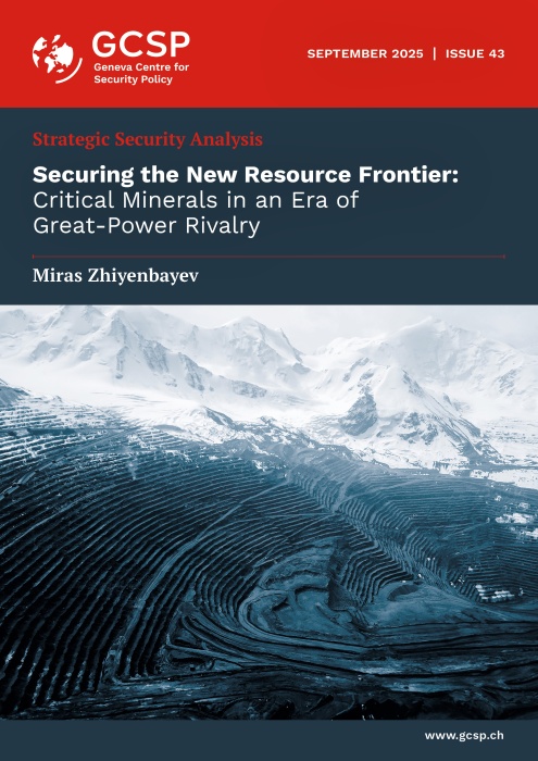 Securing the New Resource Frontier: Critical Minerals in an Era of Great‑Power Rivalry